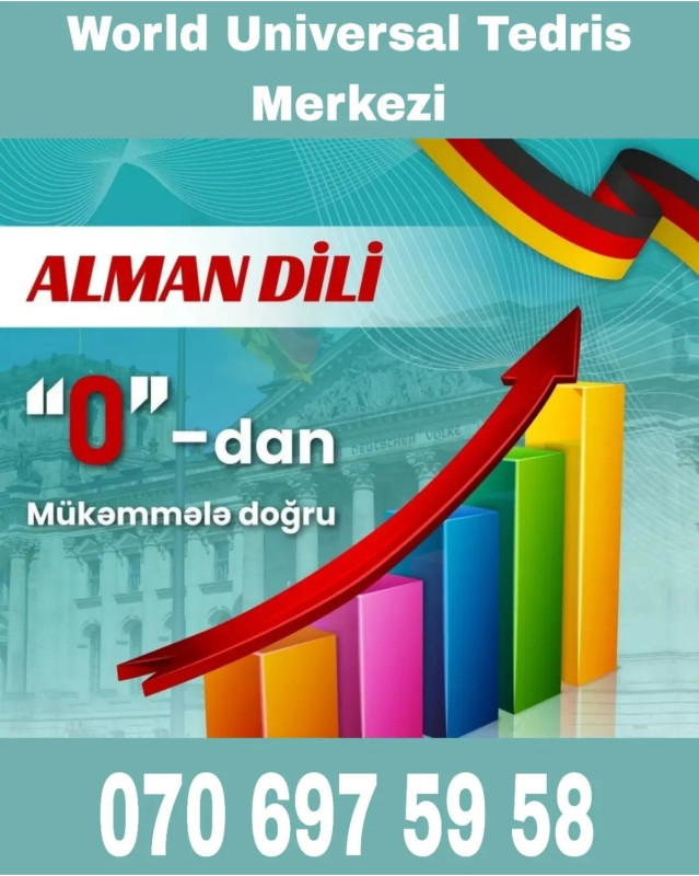 Alman dili kursu World Universal Tedris Merkezi Online Alman dili kursu