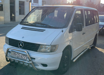 Mercedes Vito 2002 dizel tam işləkdir. Kondisioneri də var.