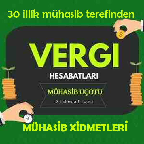 Btp bəyənnamə vergi hesabatlarının aparılması Ayliq rüblük
