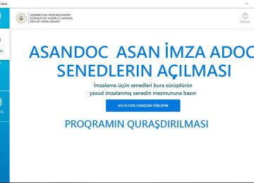 Asandoc proqraminin qurasdirilmasi Asandoc proqramının