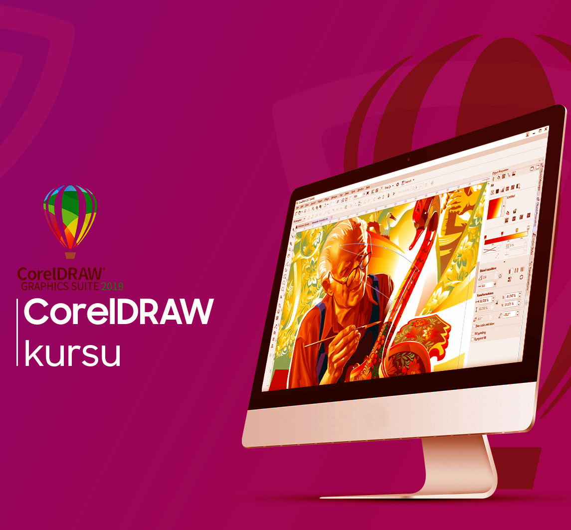 Corel Draw kursu Corel Draw prorqamı Qrafik və dizayn