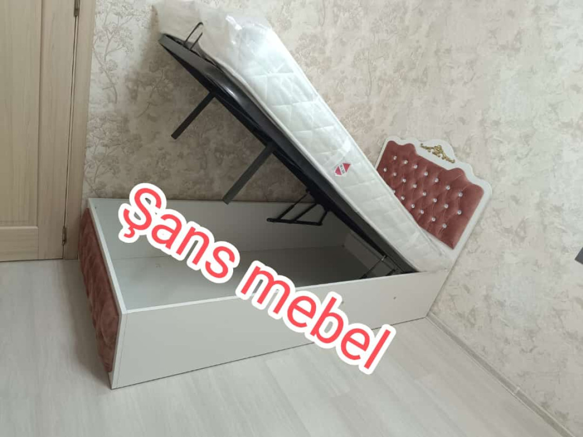 Bazalı çarpayı Bazalı çarpayı Sifarişlə hazırlanır Rəng seçimi var Matras
