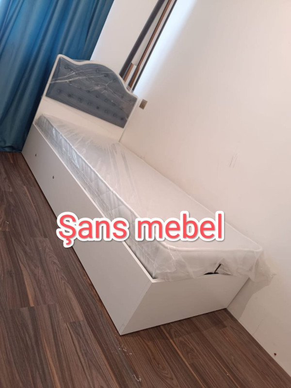 Bazalı çarpayı Bazalı çarpayı Sifarişlə hazırlanır Rəng seçimi var Matras