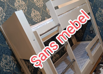 İkimərtəbəli çarpayı Sifarişlə hazırlanır Rəng seçimi var