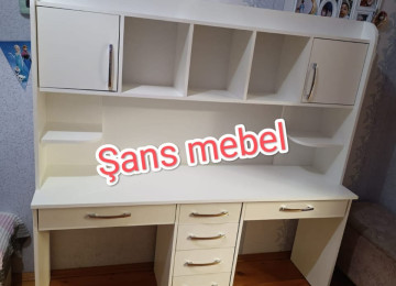 İkinəfərlik yazı masası Sifarişlə hazırlanır Rəng seçimi