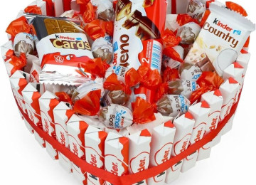 Kinder buketleri sifarisle hazirlanir.Sifaris ucun whatsapa