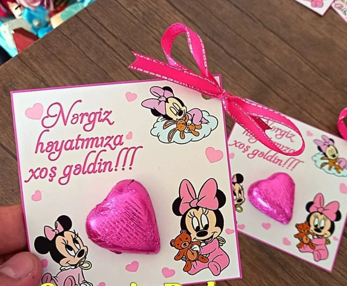 Xestexana cixisi ucun paylama konfetler Ad gunleri,40 gunlukler ve xestexana cixislari ucun paylama