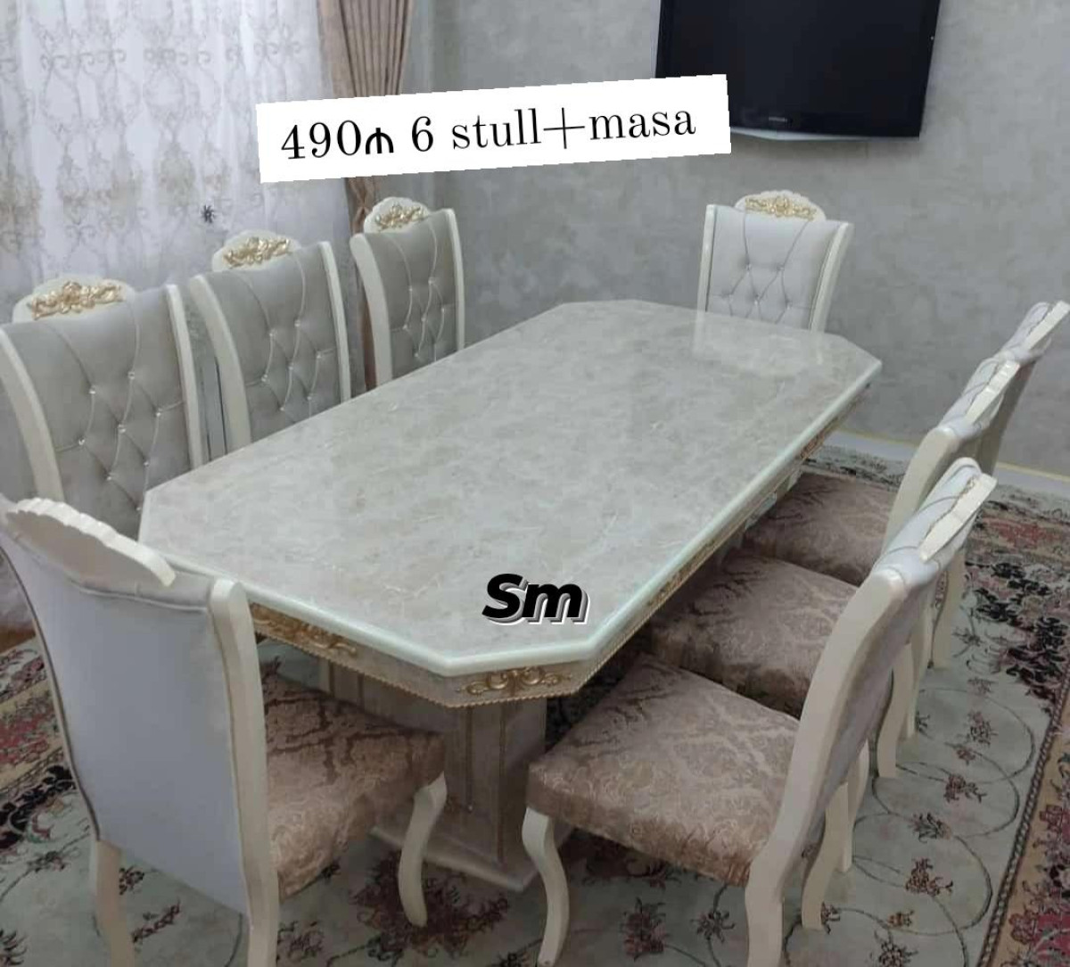 Stol stul dest Stol stul dəstlərimiz hər ölçüde her madelde Sifarişlə