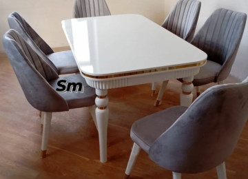 Stol stul dəstlərimiz hər ölçüde her madelde Sifarişlə