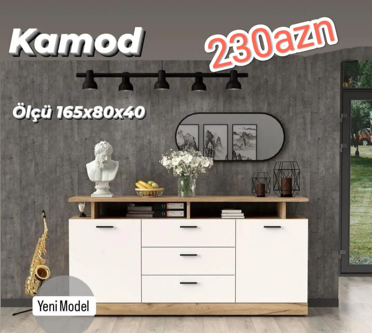 Kamod Kamod Sifarişlə hazırlanır Rəng seçimi var Ölçü 165/80/40sm
