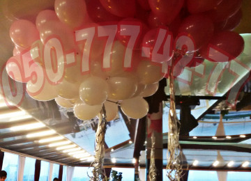 Dekorlar surpriz. Romantik dekor. Surpriz bezedilme.