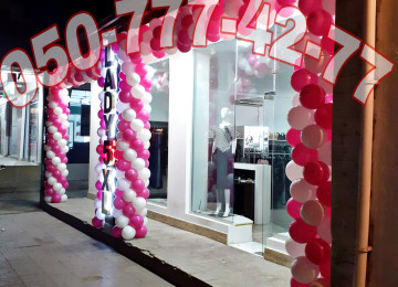 Dekorlar surpriz. Romantik dekor. Surpriz bezedilme.