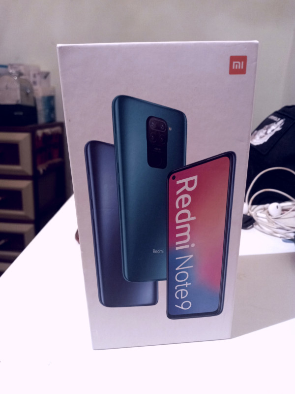 Redmi note 9 Redmi note 9 boş qutu