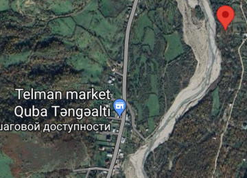 1.5 hektar ərazi satılır Tengealti Afurqa Quba şeheri 250