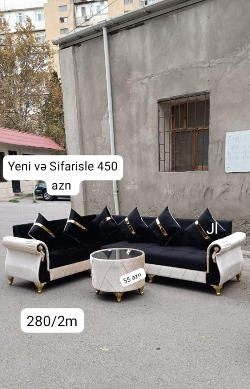 Divan künc madel Yeni və Sifarisle ‼️ Kunc divan ✔️Reng secimi var. Acilmir