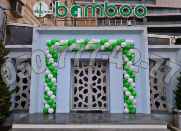 Acilis shar dekorlar. Achilis shar decor. Sharlarla