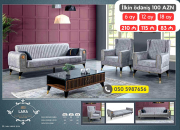 Modern, avanqard və klassik yumşaq mebel dəstləri tək