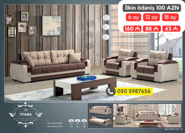 Modern, avanqard və klassik yumşaq mebel dəstləri tək