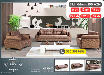 Modern, avanqard və klassik yumşaq mebel dəstləri tək