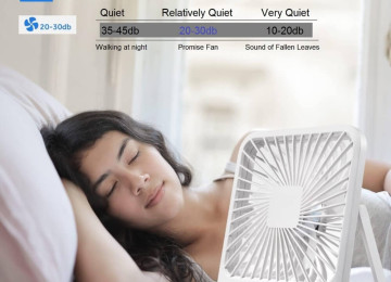 Stolüstü USB və batareya ilə işləyən ventilyator batareya