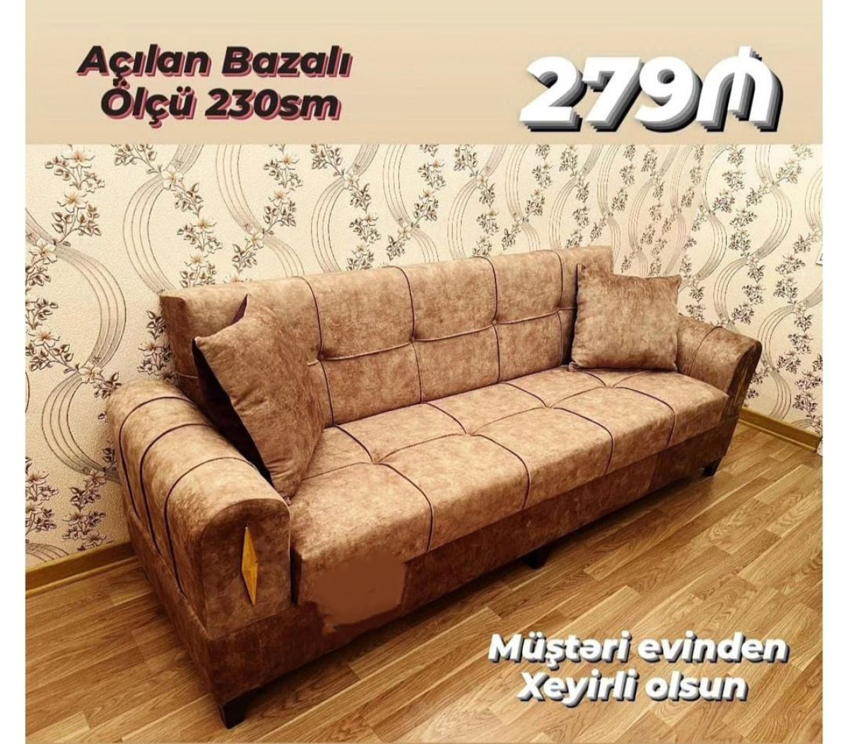 Divan Divan Sifarişlə hazırlanır Rəng seçimi var Ölçü 230sm