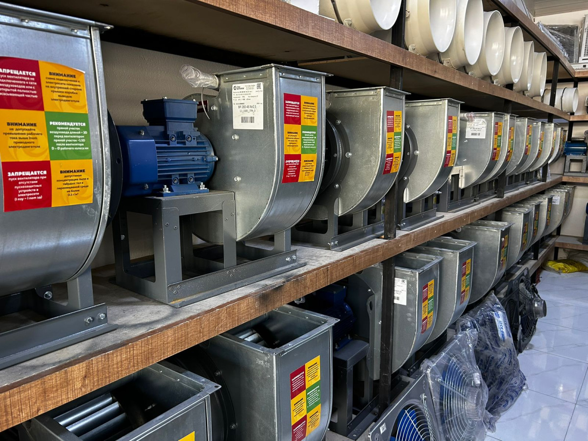 Havalandırma sistemlərinin satışı və quraşdirilması