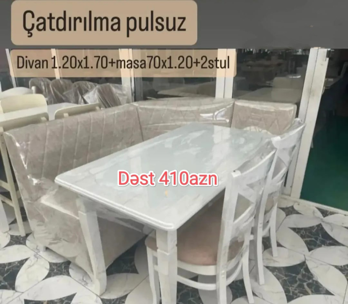 Mətbəx Masa dəsti Fabrik istehsalı Anbardan birbaşa satış