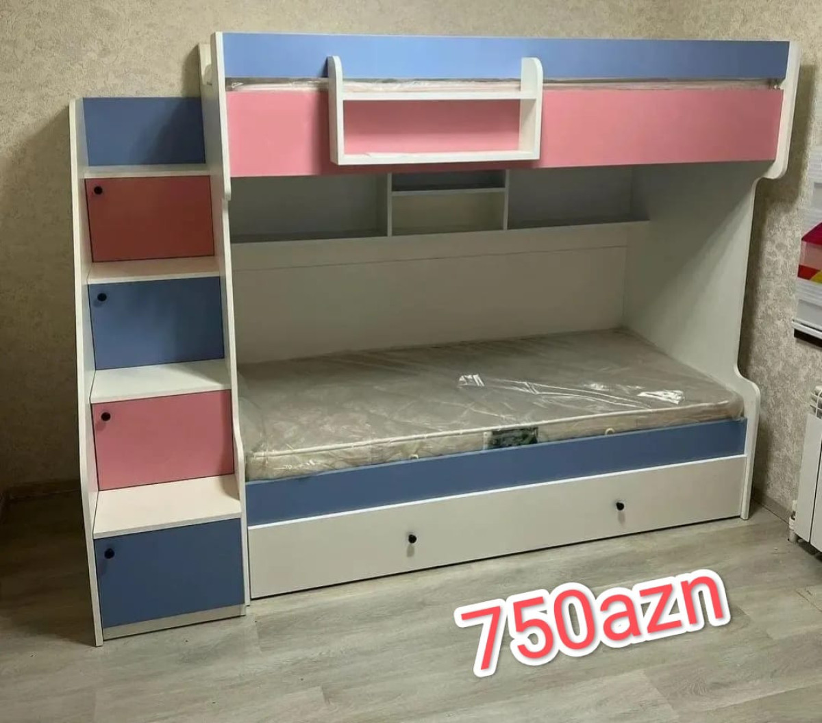 İkimərtəbəli çarpayı Sifarişlə hazırlanır Rəng seçimi var