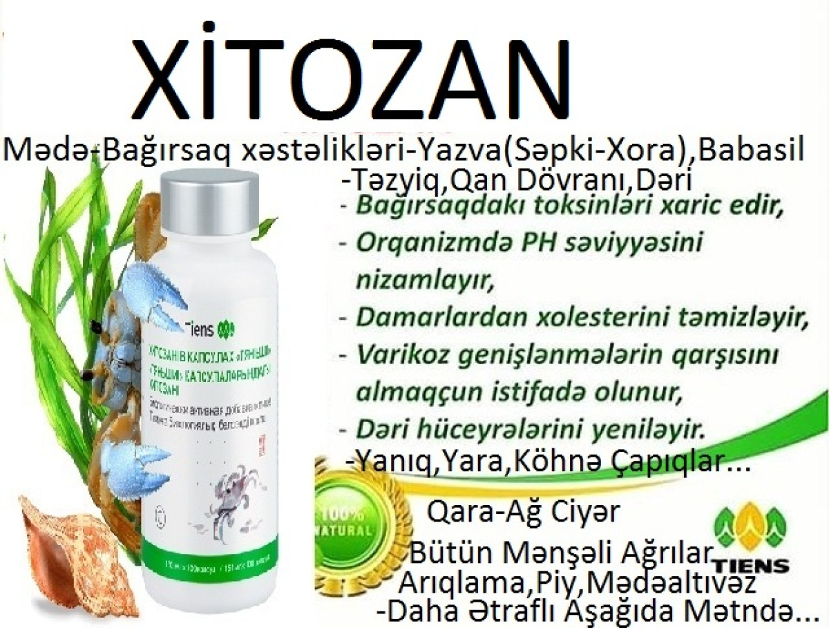 " Xitozan "-Depoda Bitdi Az Sayda Əldə Satışda. Sual və