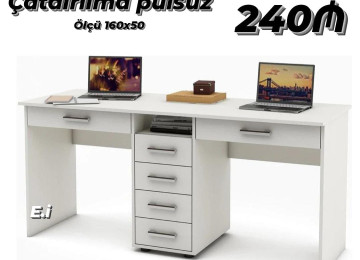 2 Nəfərlik Yazı masası 280Azn dən başlayan qiymətlərlə