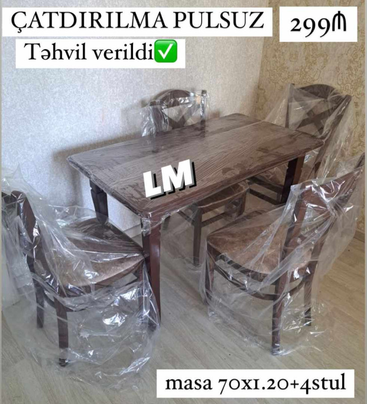 Stol stil desti Göz oxşayan masa dəsti _*YENİDİR. ENDİRİMLƏ ALIN💣*_ Qiymət