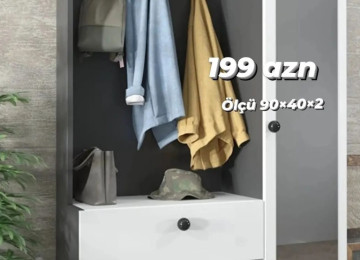 Dəhliz mebeli Sifarişlə hazırlanır Rəng seçimi var Ölçü