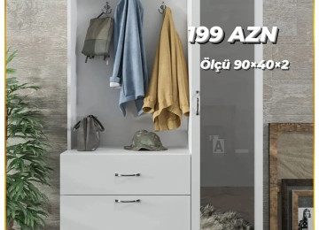 Dəhliz mebeli Sifarişlə hazırlanır Rəng seçimi var Ölçü