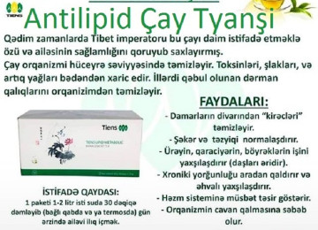 “Antilipid Çayı"-Depoda Bitdi Əldə Son 4 Qaldı. *