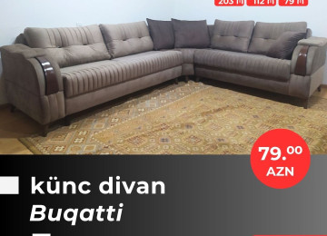 Əla fürsəti qaçırmayın! Yeni model künc divanlarını cəmi
