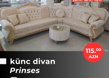 Əla fürsəti qaçırmayın! Yeni model künc divanlarını cəmi