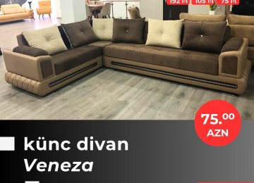 Əla fürsəti qaçırmayın! Yeni model künc divanlarını cəmi