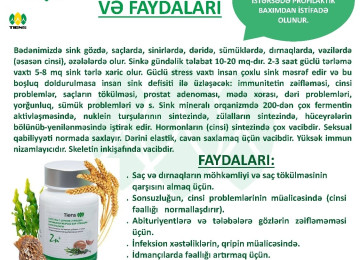 " BioSink ( Zn ) "-Depoda Bitdi,Əldə Son Qutular! Sual və