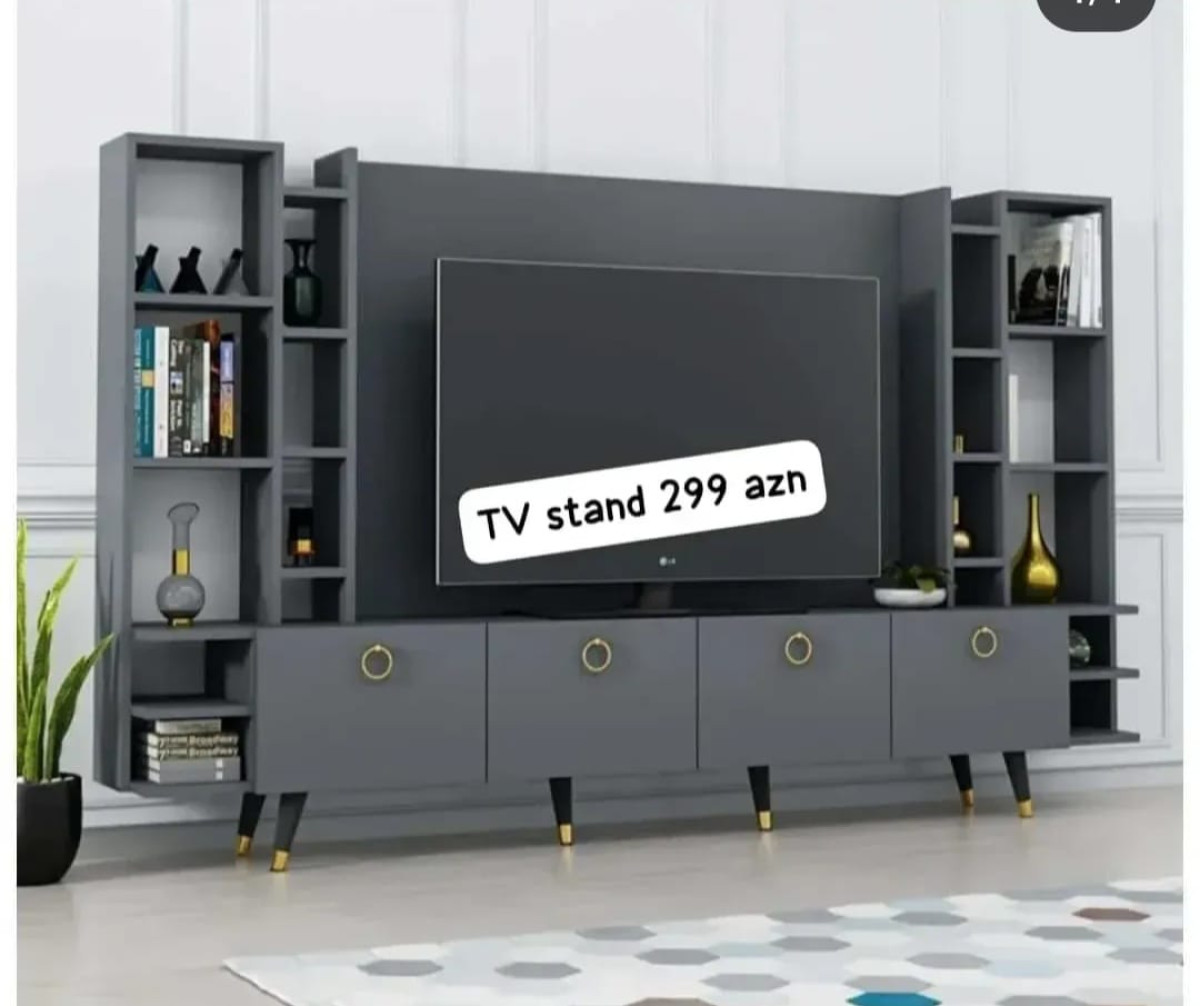 Tv altı Sifarişlə hazırlanır Rəng seçimi var Qiymət 299azn