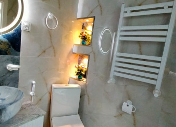 Müalicəvi effektli Duz Gölünün qarşısında ekoloji təmiz,