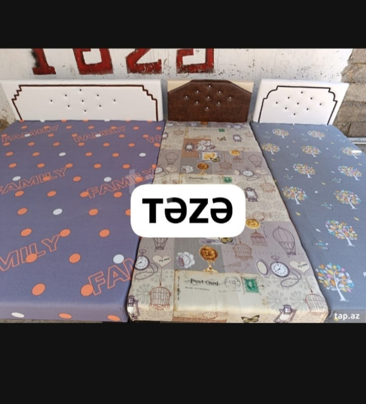 Çarpayılar Hazırı var Kravat 60 manat Taxt 110 manat Çatdırılma var