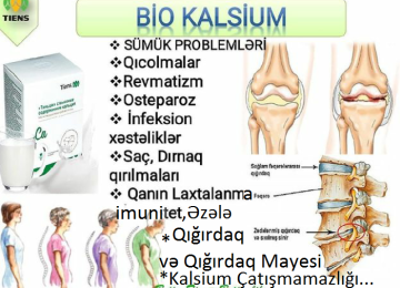 "Bio Kalsium (Ümumi Ca) Tozu"-Az Sayda Satışda.Endirimdə