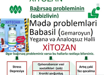 " Xitozan "-Depoda Bitdi Son 3 Qutu Əldə Satışda. Sual və
