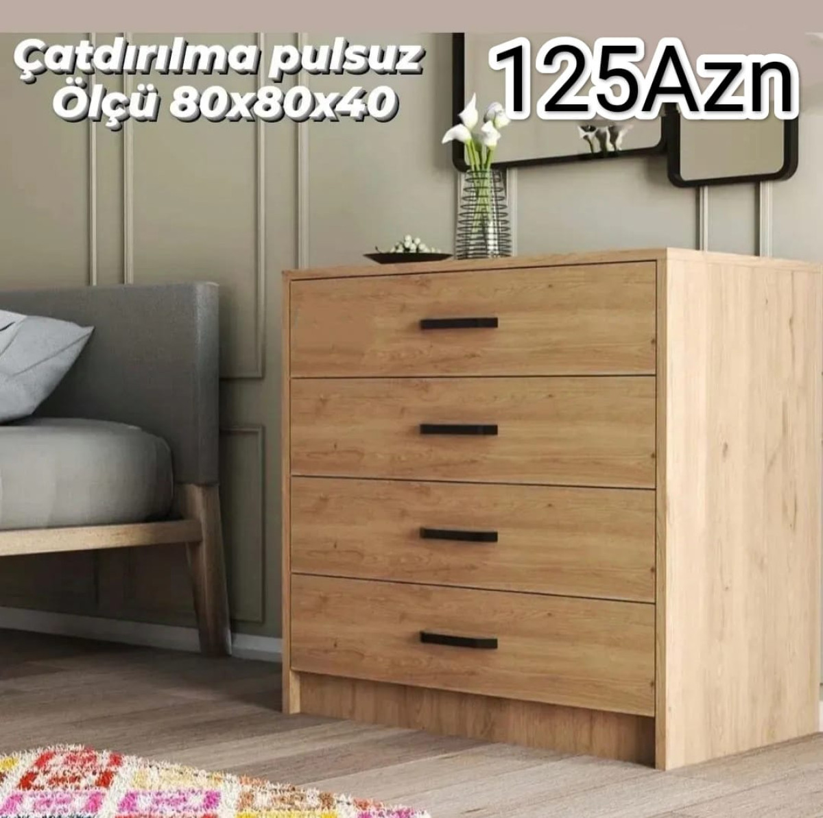 Kamod Kamod Sifarişlə hazırlanır Rəng seçimi var Ölçü 80/80/40,