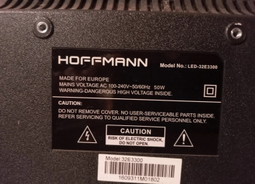 Hoffmann ekrani sinib