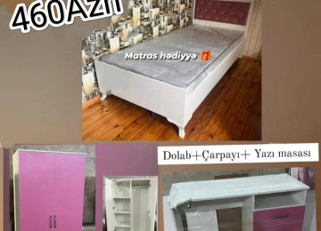 Gənc qız dəsti Sifarişlə hazırlanır Rəng seçimi var Matras