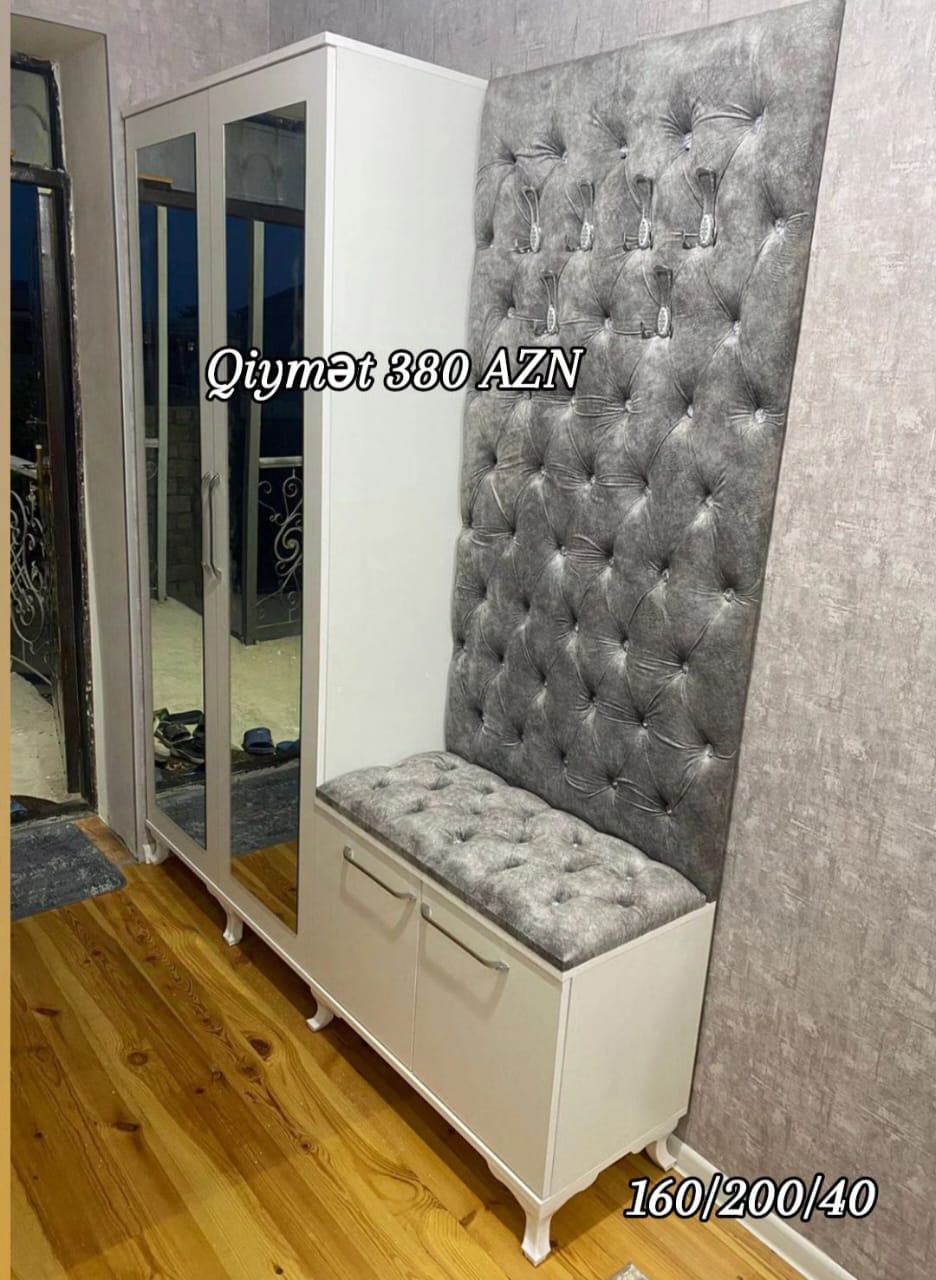 Dəhliz mebeli Sifarişlə hazırlanır Rəng seçimi var Ölçü