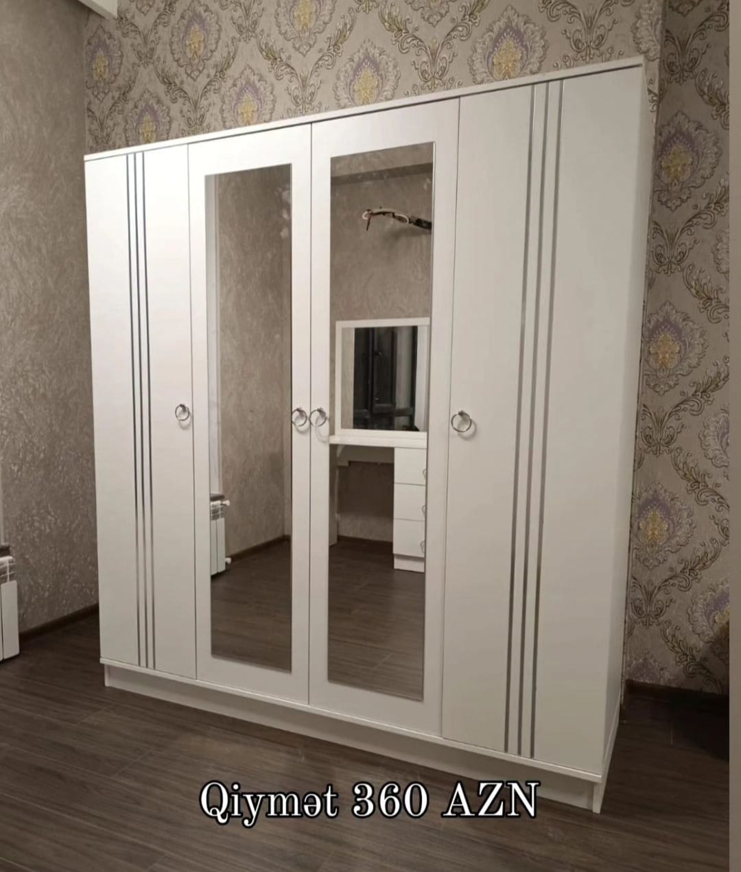 Paltar şkafı Sifarişlə hazırlanır Rəng seçimi var Ölçü