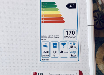 Teze 6 Kq İNVERTER LG Paltaryuyan Ucuz Qiymete. A +++ LG