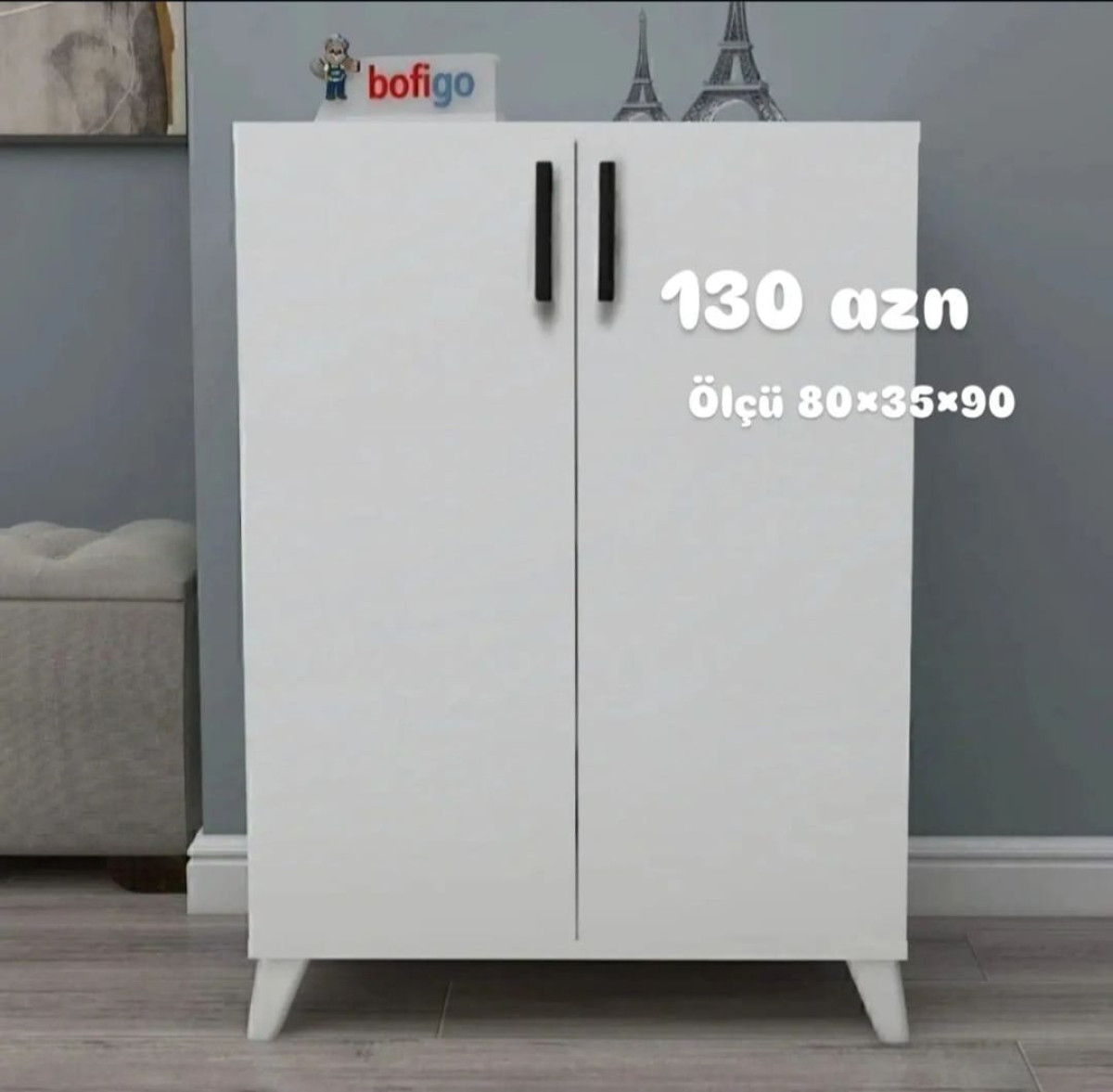 Ayaqqabı şkafı Ayaqqabı şkafı Sifarişlə hazırlanır Rəng seçimi var Ölçü